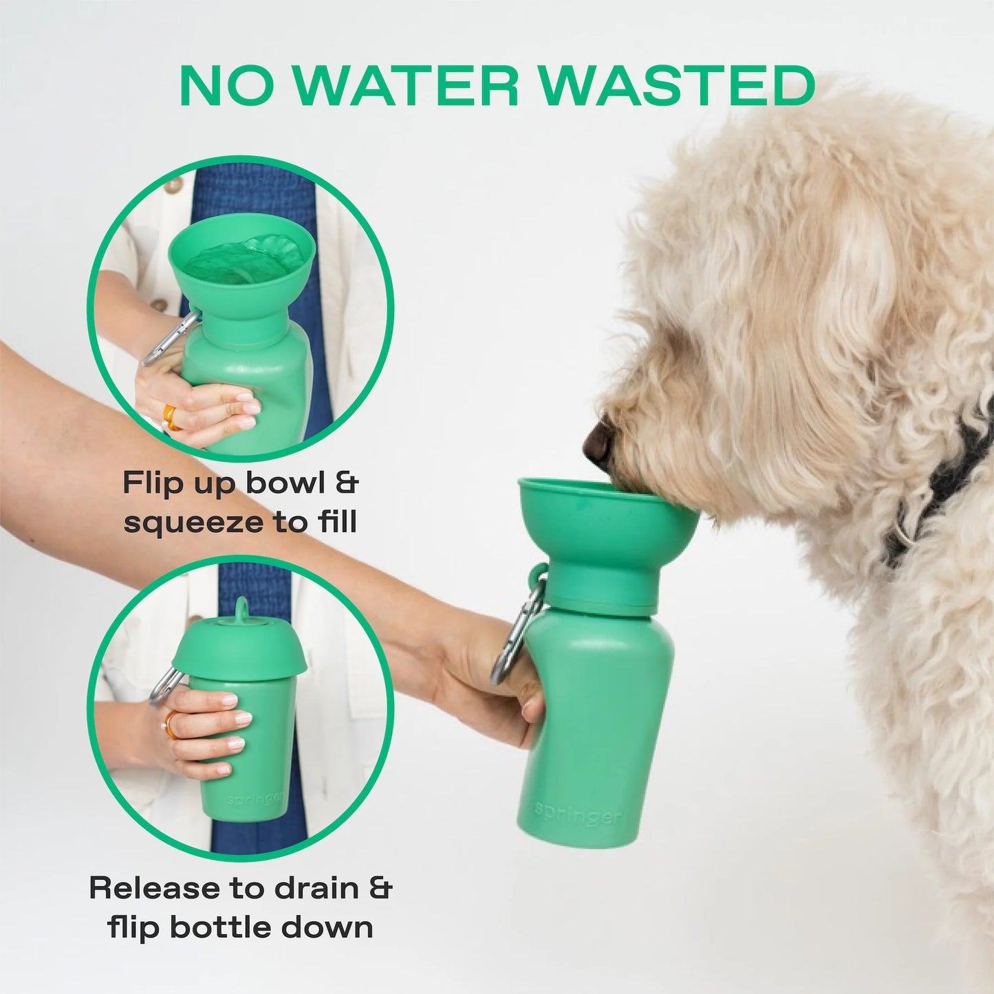 Flip Dog Travel Bottle