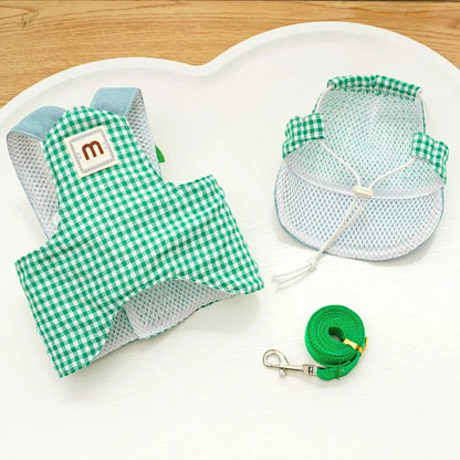3-Piece Adjustable Pet Harness Set